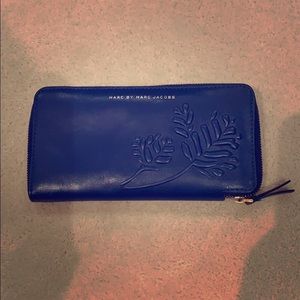Marc by Marc Jacobs Blue Zip Wallet